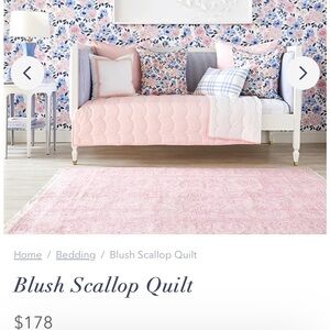 Caitlin Wilson twin comforter and 2 euro shams